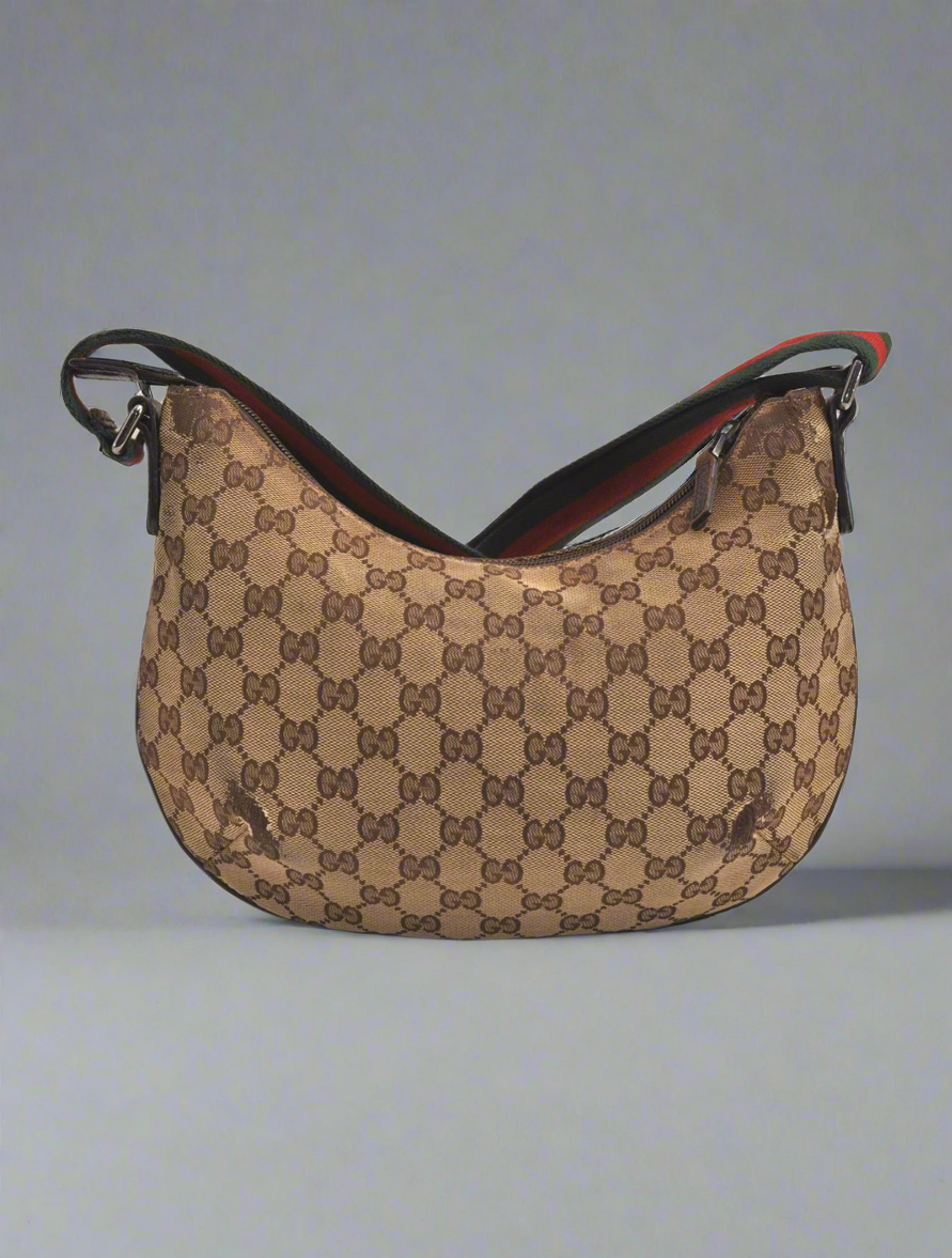 Gucci Sherry Line GG Canvas Shoulder Bag