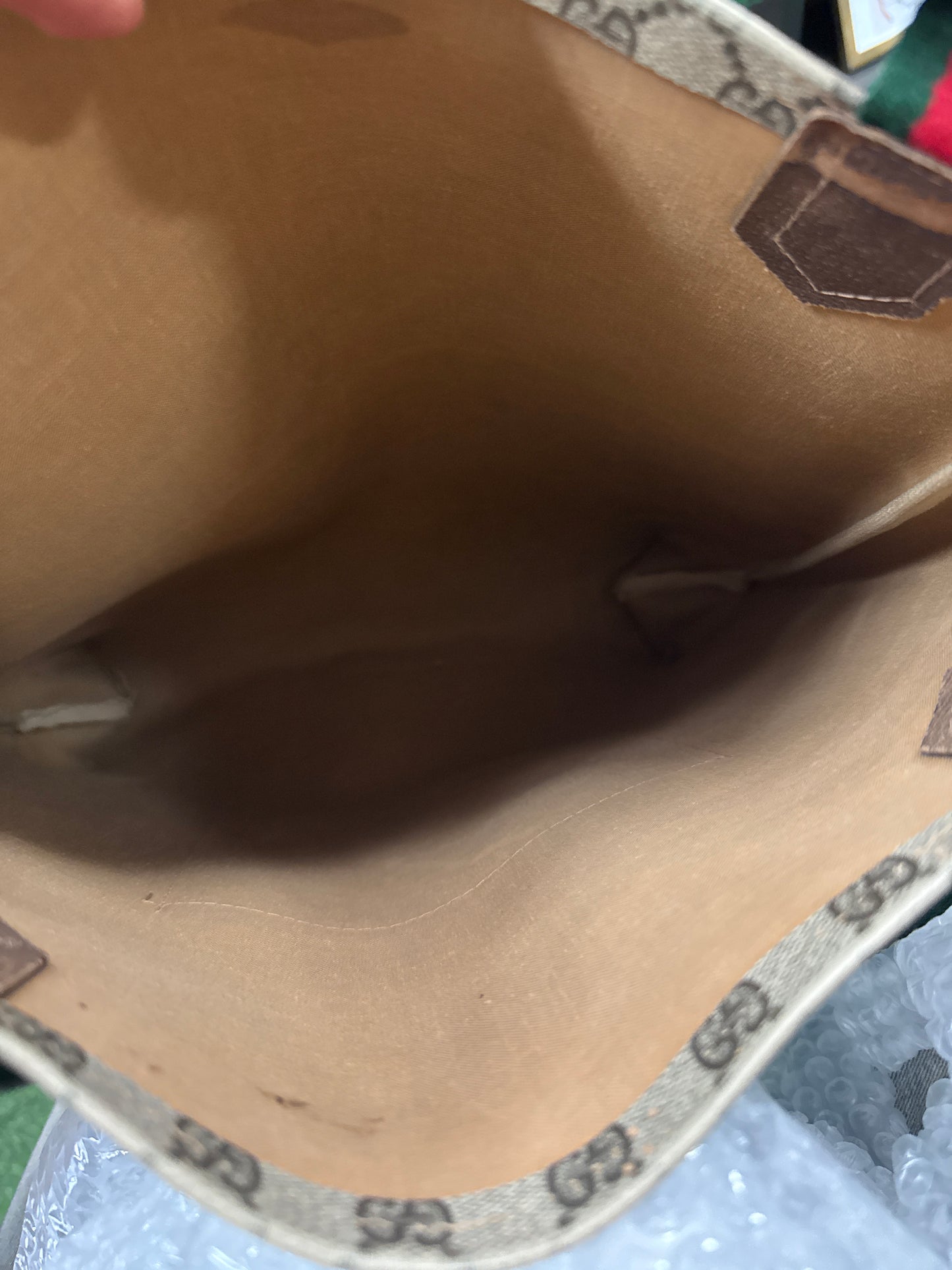 Gucci Sherry Line Supreme Web Tote