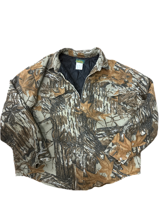 CAMO FLANNEL LINED JACKET