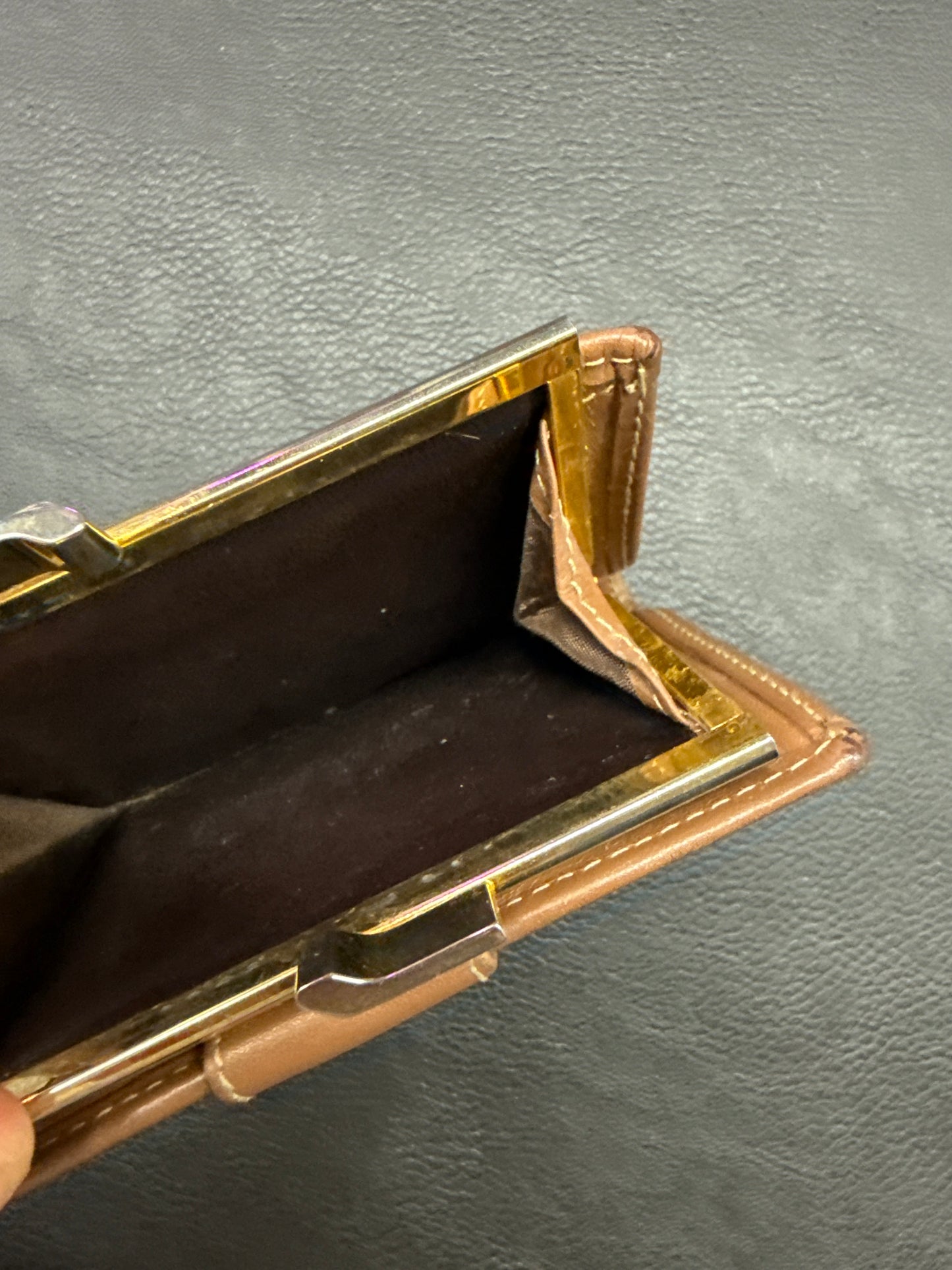 Christian Dior Honey Comb Lock Wallet