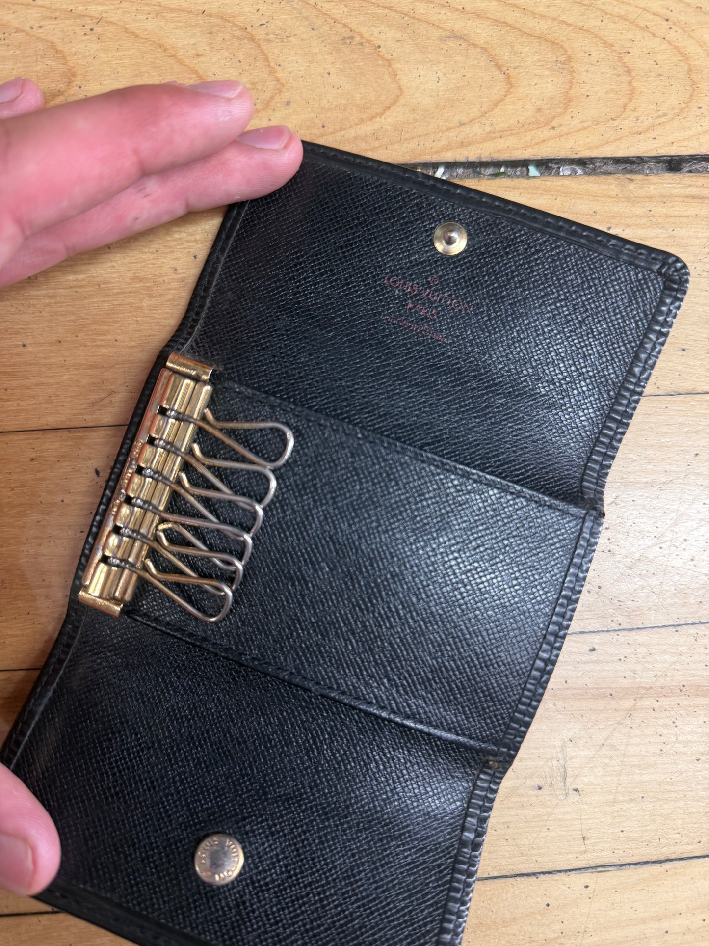 Louis Vuitton Epi Card & Key Holder