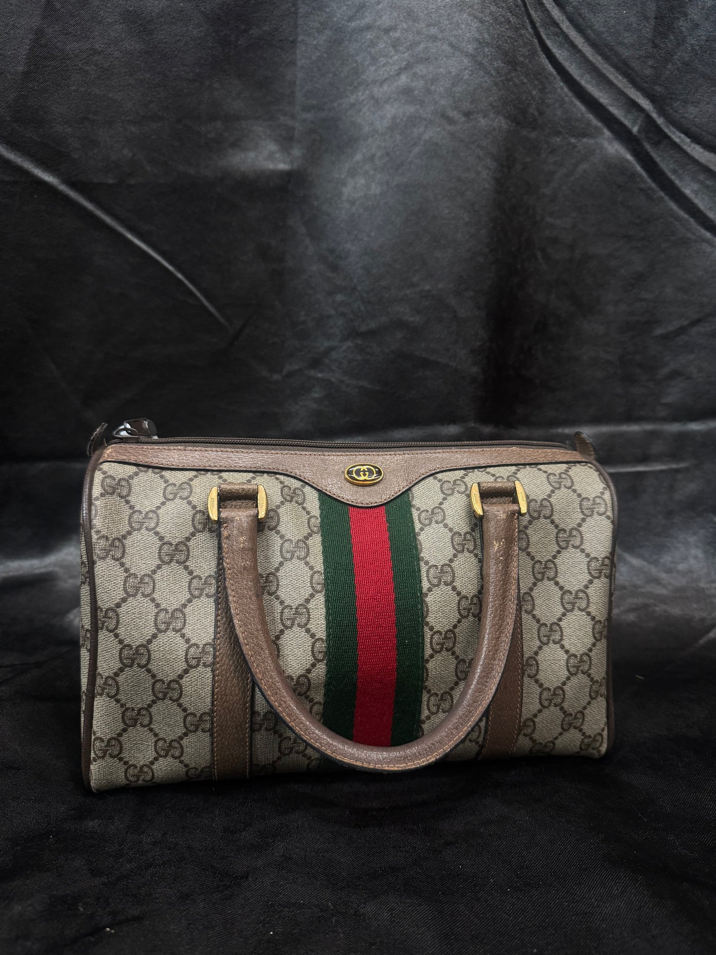 Gucci Mini Sherry Line Boston Bag