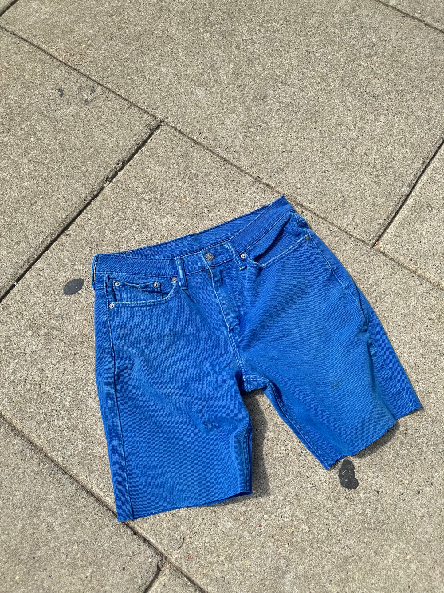 Blue Levi Jorts