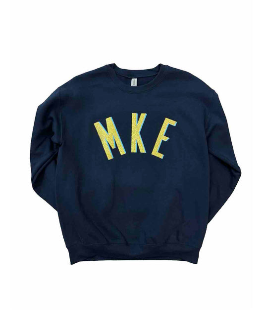 Navy Brewers Sweater