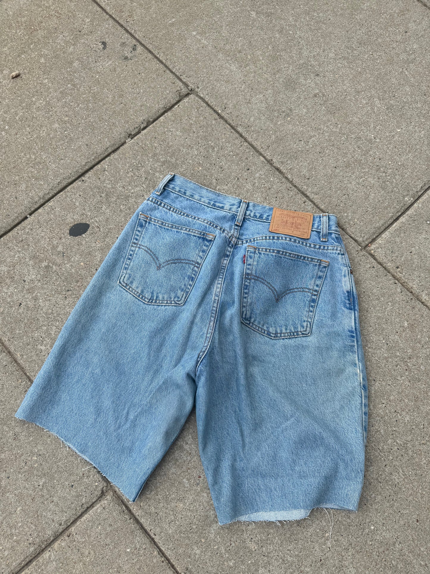 Denim Levi Jorts