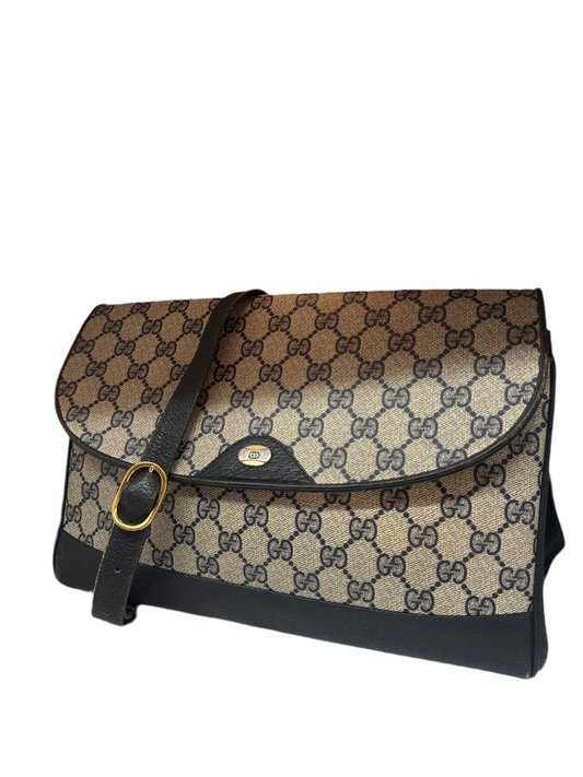 Vintage Gucci GG Navy Shoulder or Crossbody