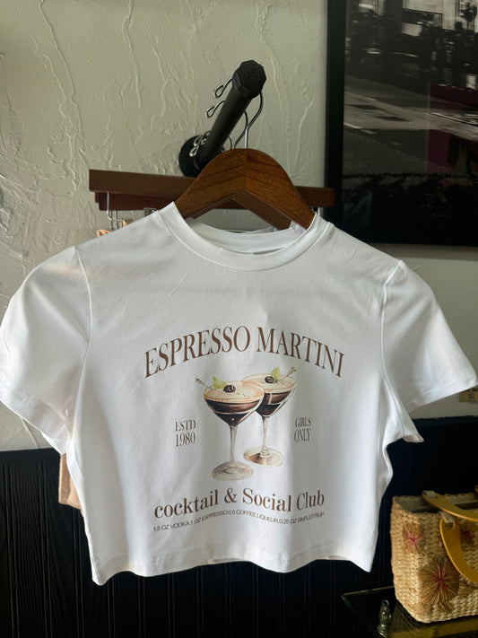 Espresso Baby Tee