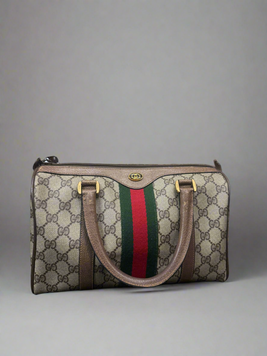 Gucci Mini Sherry Line Boston Bag