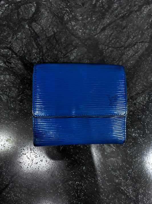 Louis Vuttion Blue Epi Wallet