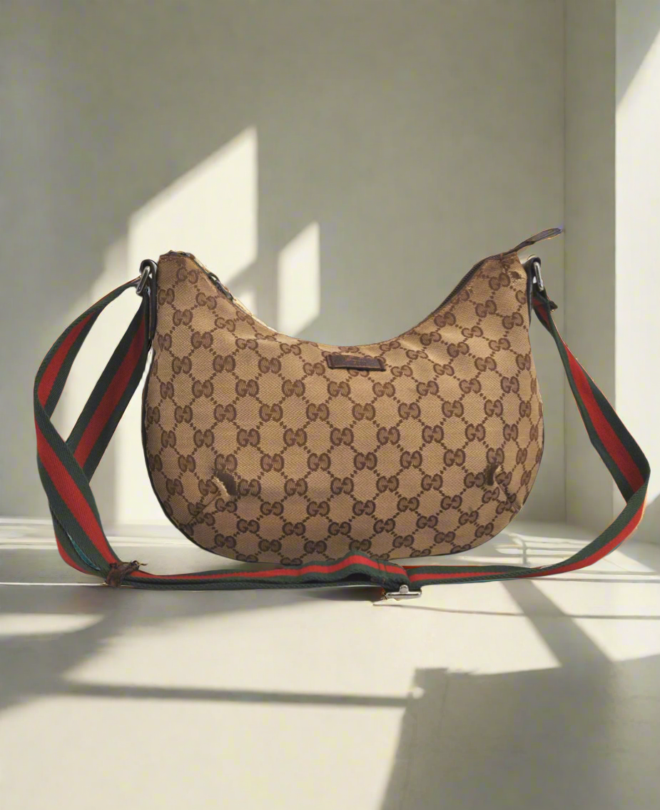 Gucci Sherry Line GG Canvas Shoulder Bag
