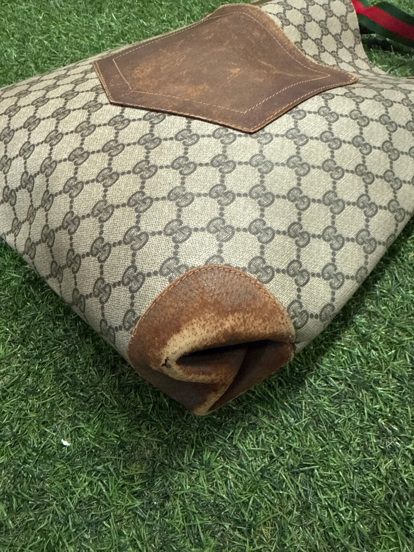 Gucci Sherry Line Supreme Web Tote