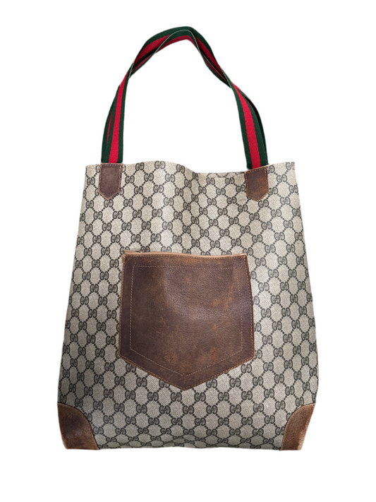 Gucci Sherry Line Supreme Web Tote