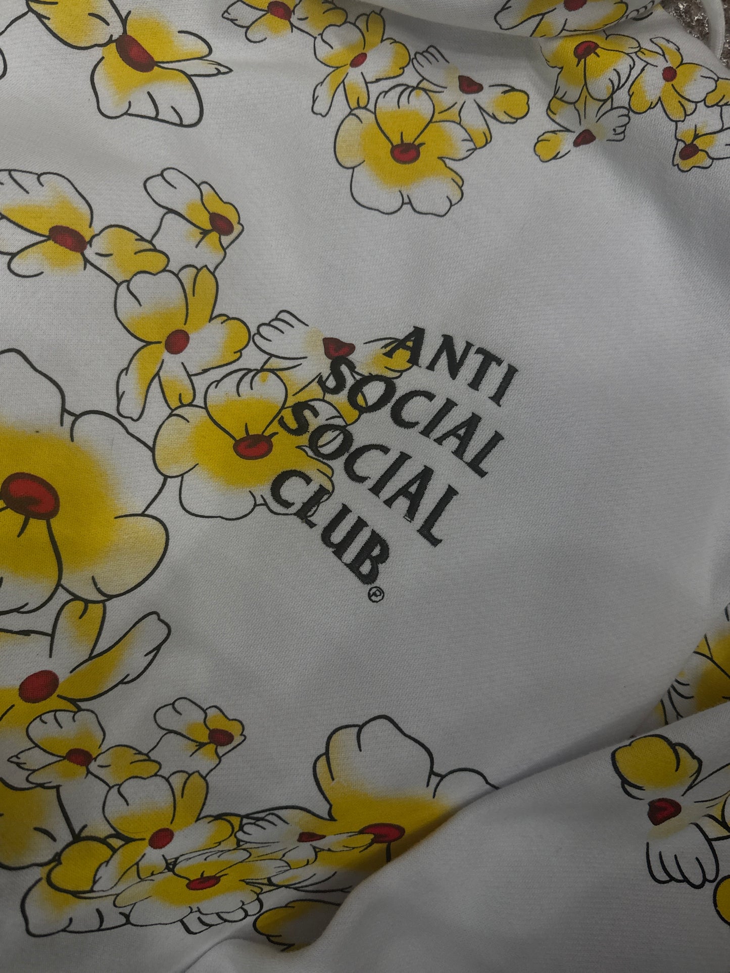 Floral Anti Social Hoodie