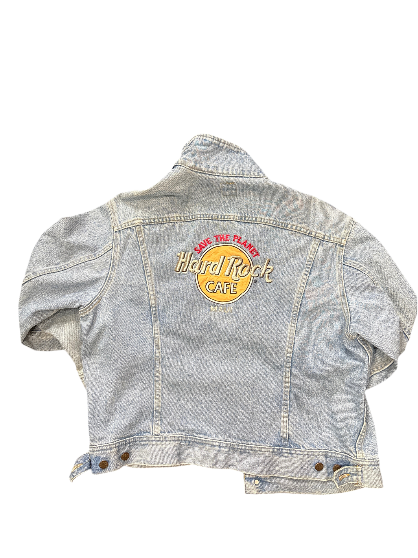 Hard Rock Maui Lee Jean Jacket