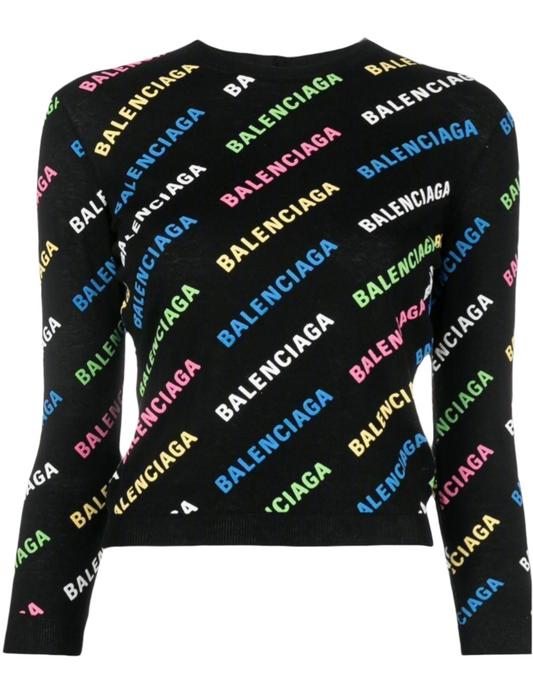 Balenciaga Logo Fitted Sweater
| S | NEW WITH TAGS | 1,750+ Retail