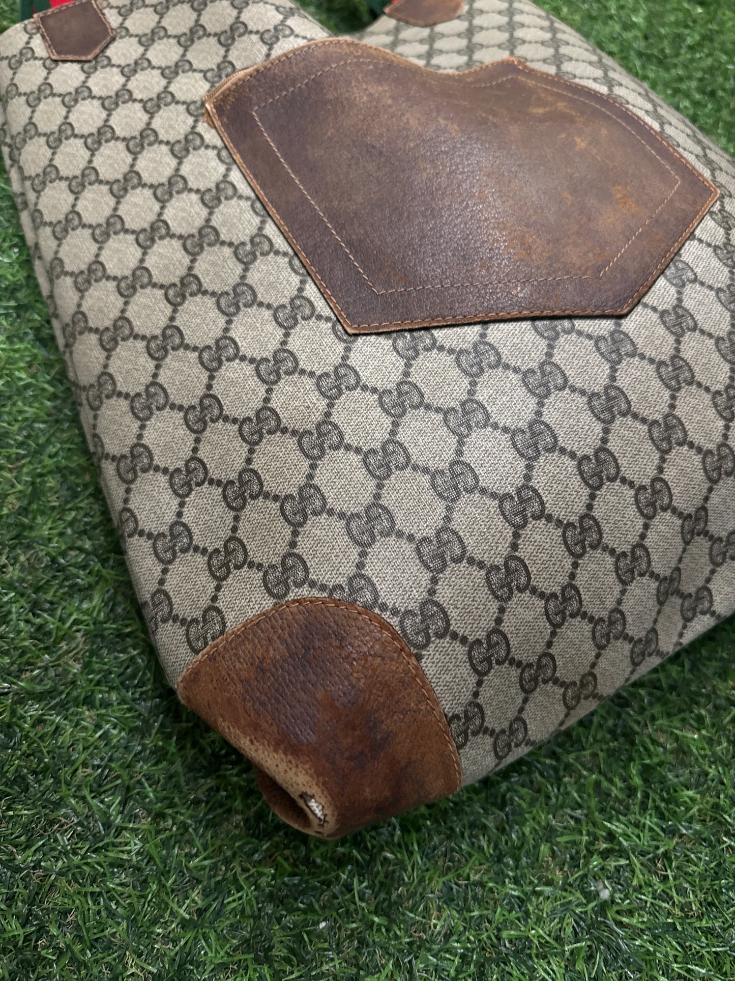 Gucci Sherry Line Supreme Web Tote