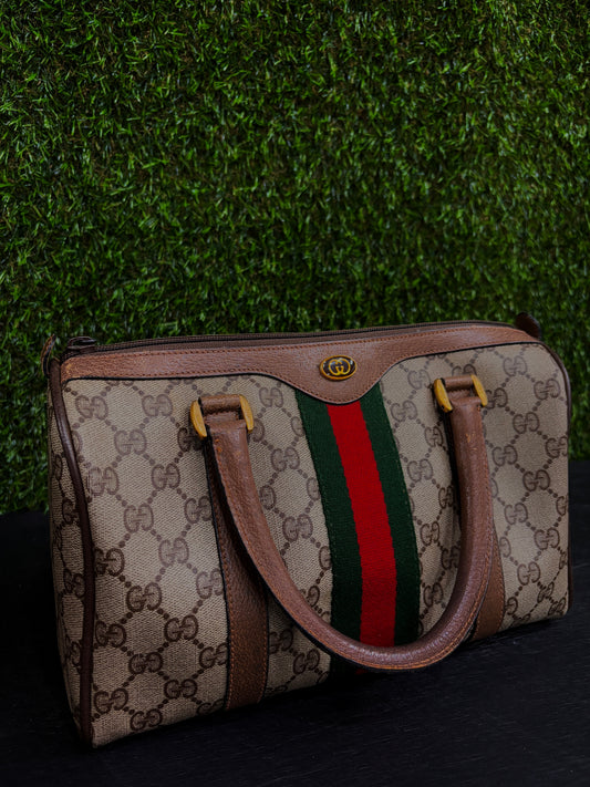 Gucci Mini Sherry Line Boston Bag