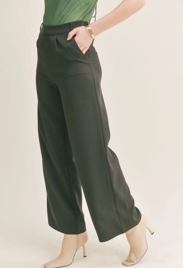 Coffee Date Pants in Black