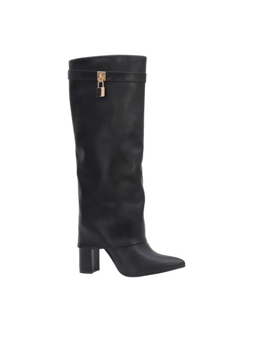 Knee High Shark Boots