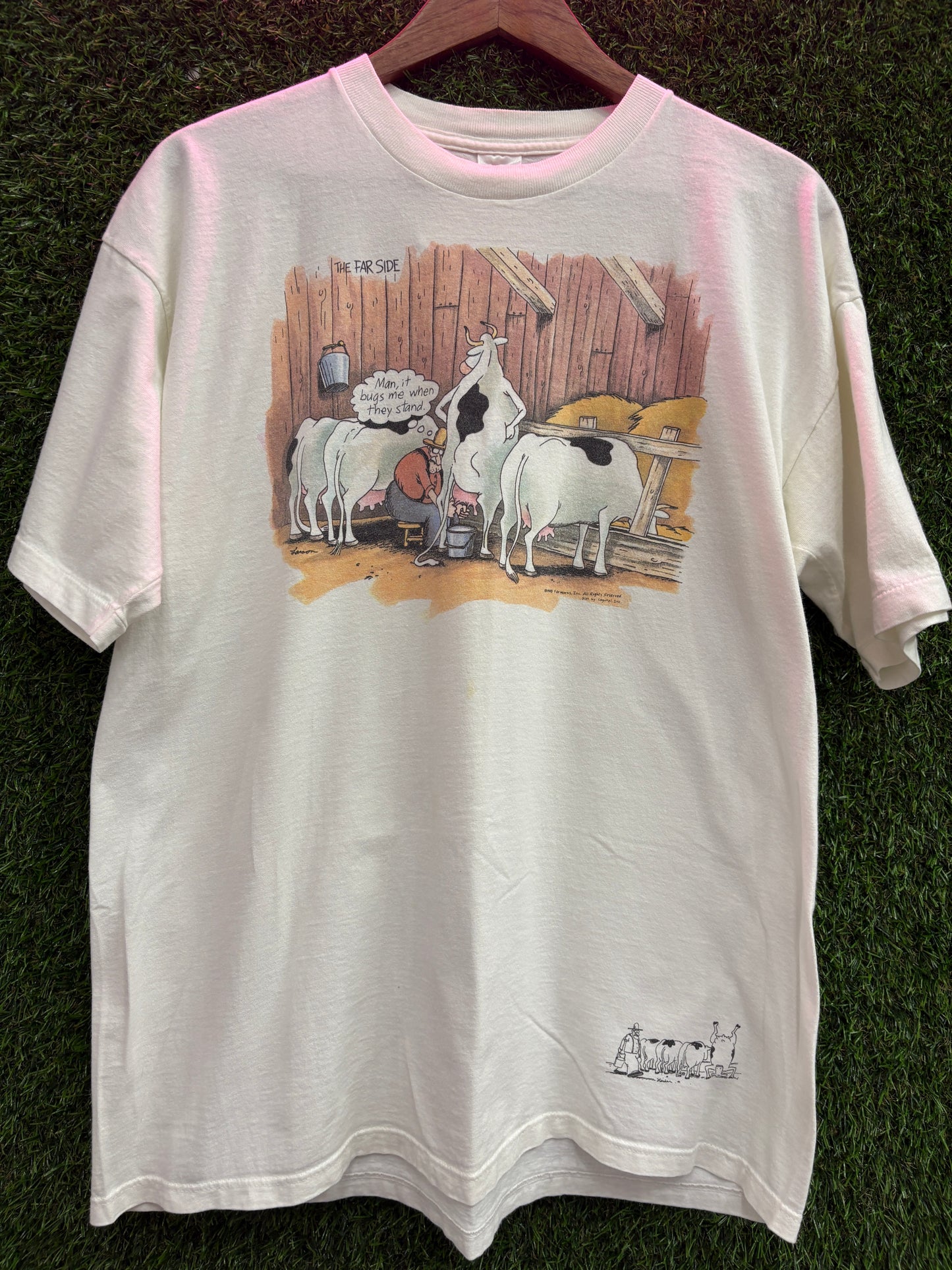 The Far Side Cow Tee