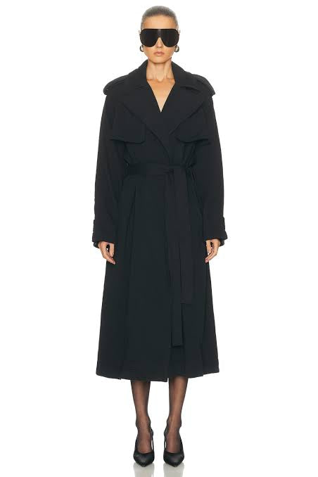 SKIMS Boyfriend Fleece Trench Coat