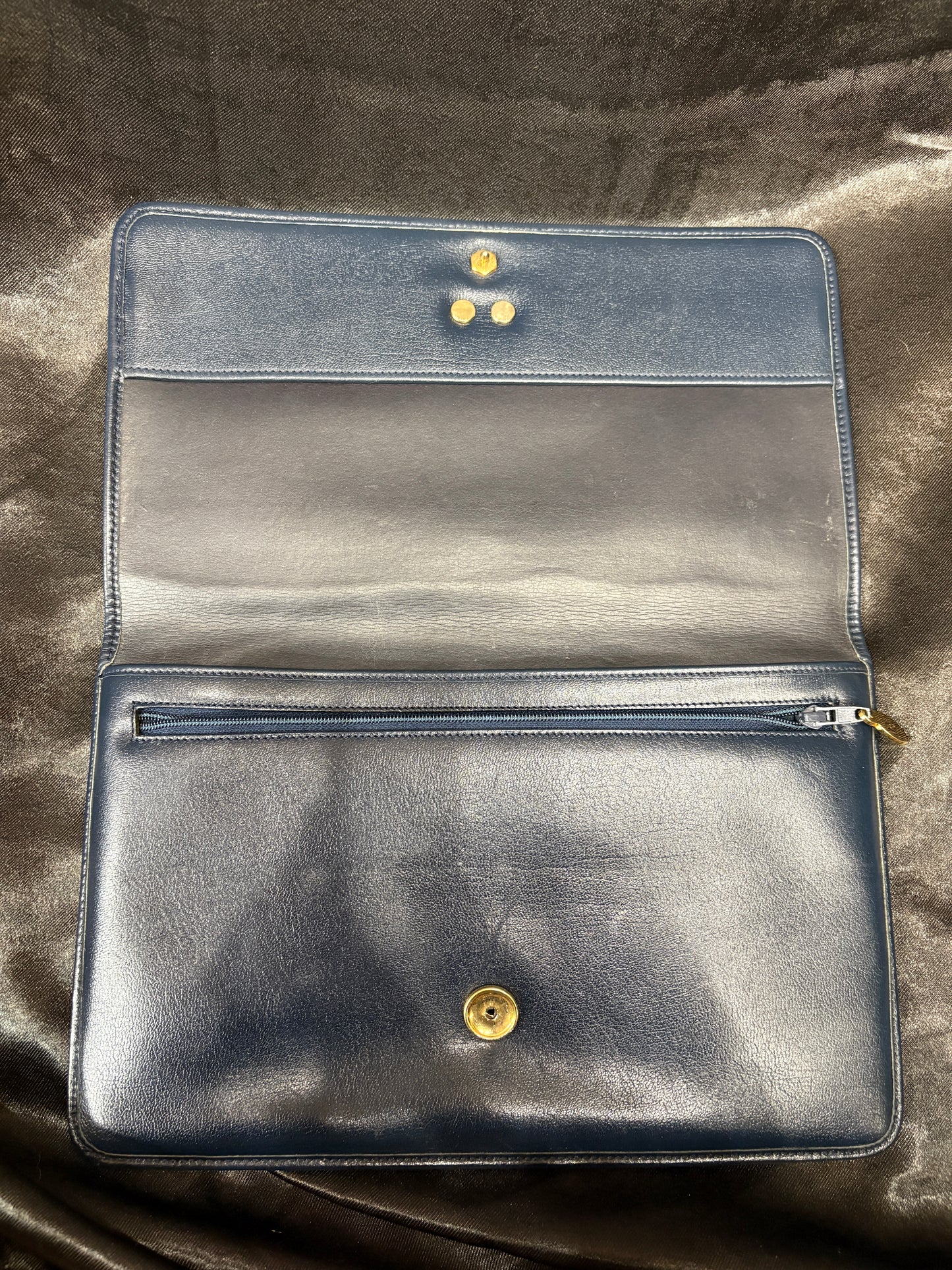 Dior Navy Blue Vintage Sak Bag