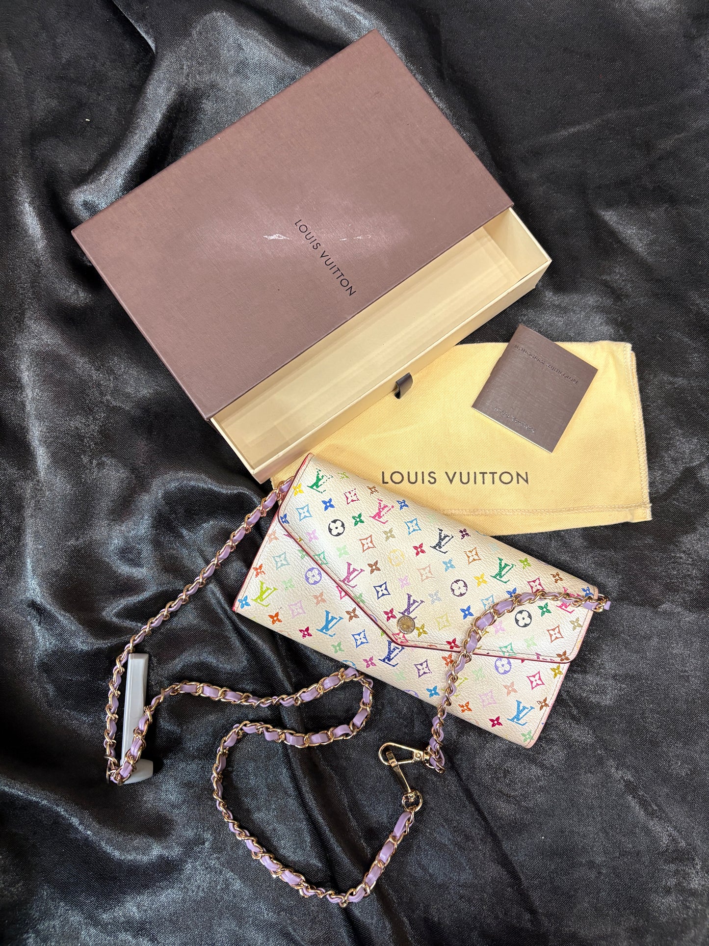 Louis Vuitton Murkami Sarah Wallet