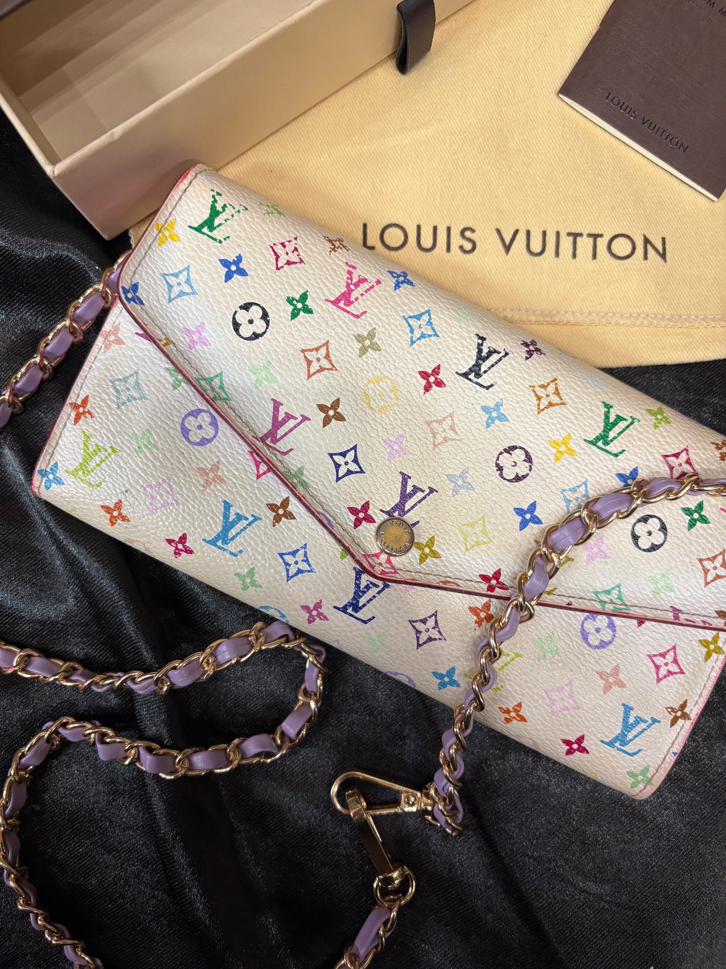 Louis Vuitton Murkami Sarah Wallet