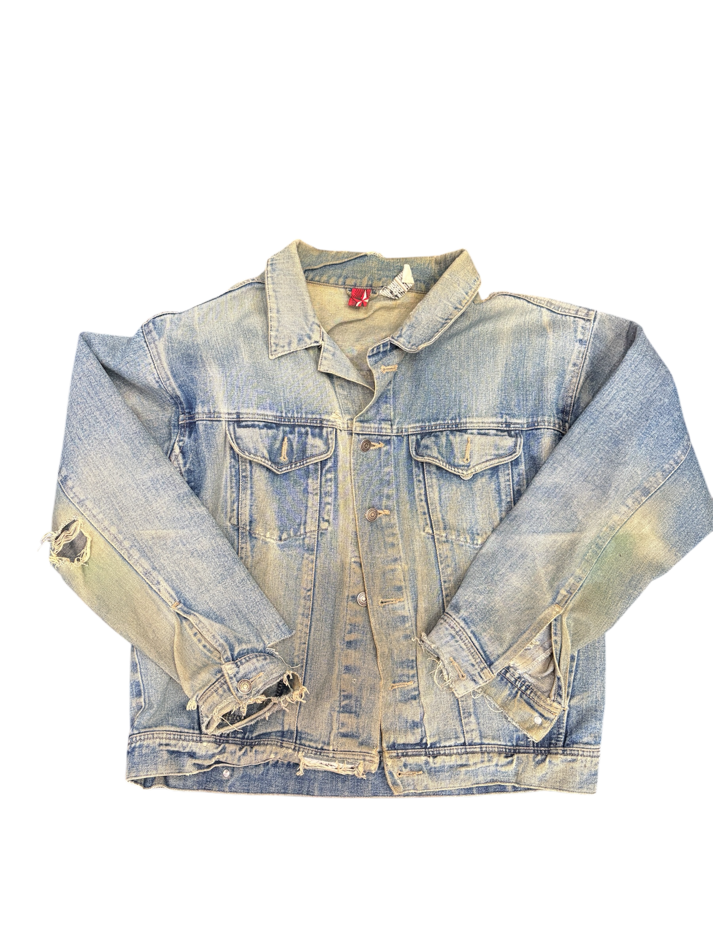 Marlboro Distressed Denim Jacket